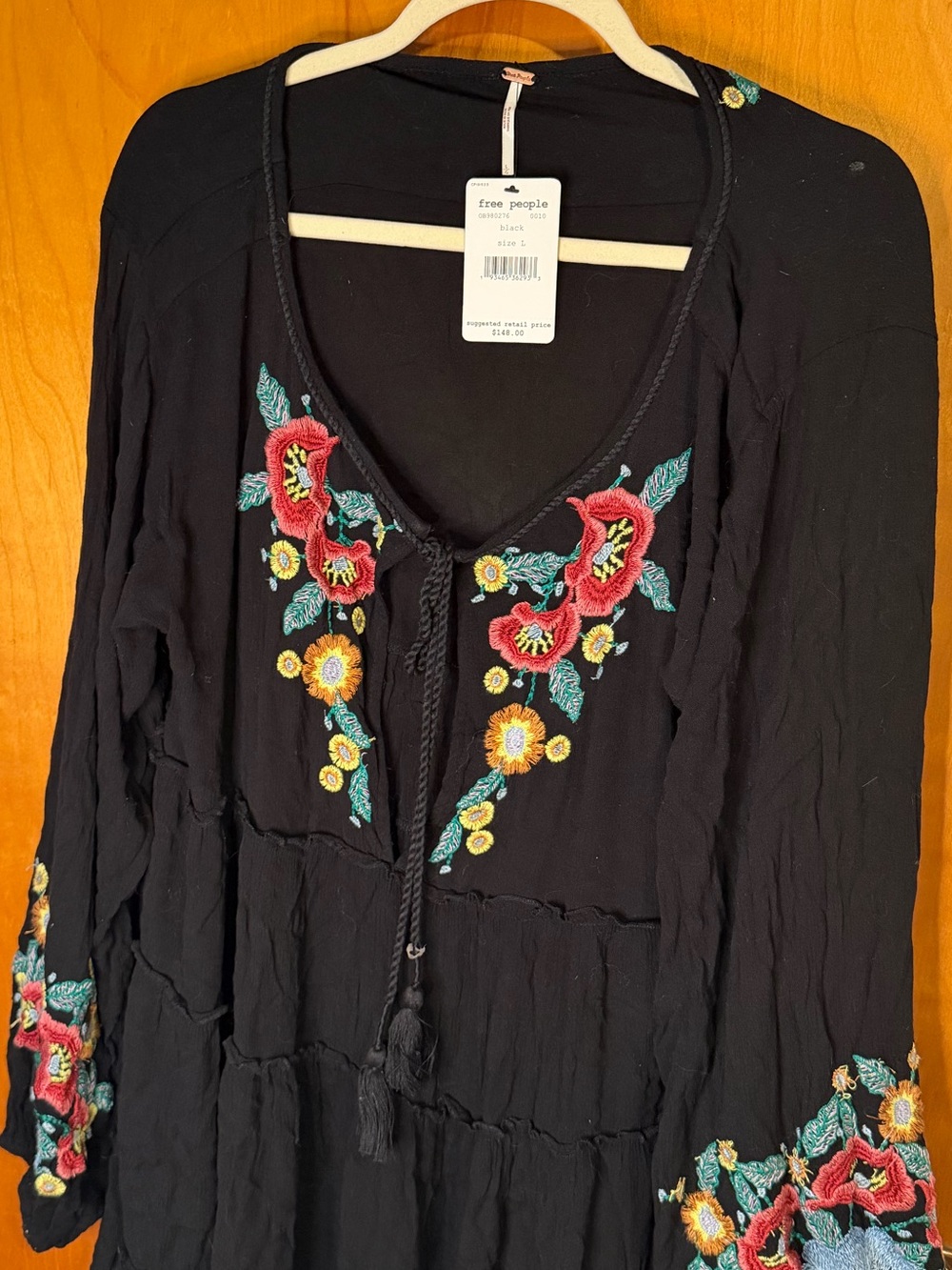 Free People Black Dress with Brand Tag - Picture 3 of 6